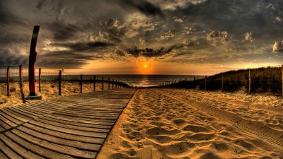 Background, Clouds, Hd, Sand, Sunset