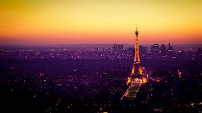 Eiffel Tower, Hd, Night, Widescreen