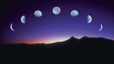 Backgrounds, Colorful, Moon, Natural, Sky