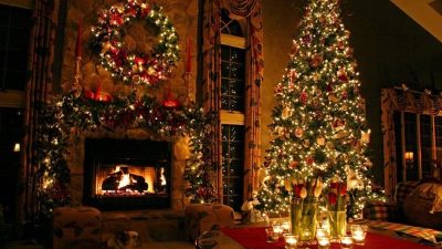Christmas, Decorated, Hd, Tree, Wallpaper