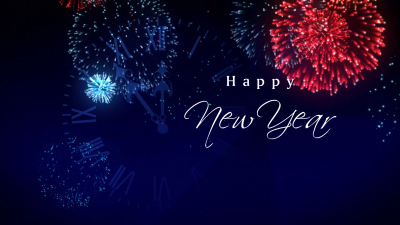 2018, Fireworks, Floral, Hd, New Year