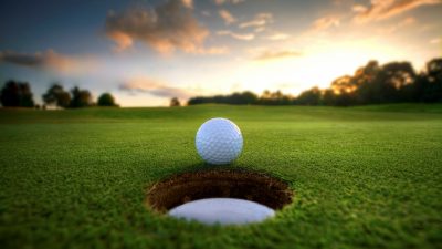 Clouds, Golf, Hole, Image, Natural