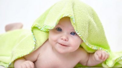 Baby, Beautiful, In, Picture, Towel