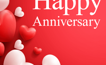 Anniversary, Background, Colorful, Happy, Hearts, Image, Red