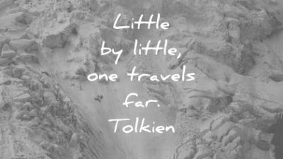 Best, By, Far, Little, One, Photo, Quote, Tolkien, Travels