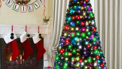 Christmas, Colorful, Great, Hd, Image, Lights, Tree