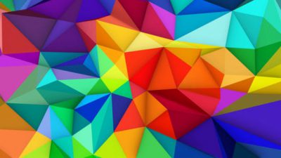 Colorful, Hd, Low, Poly, Wallpaper