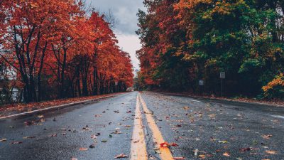 Autumn, Best, Clouds, Road, Wallpaper, Widescreen