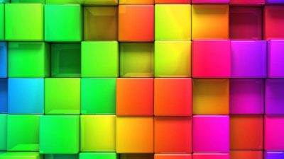 Colorful, Cube, Hd, Wallpaper