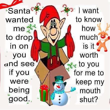 Funny Christmas Quote Image
