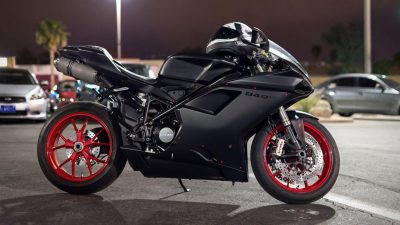 Bike, Black, Ducati, Image, Super