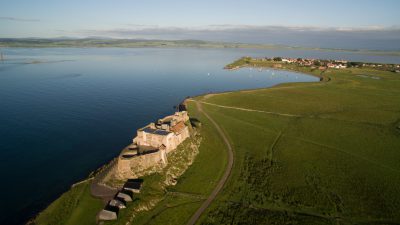 Beautiful, Castle, Image, Lindisfarne, View, Widescreen