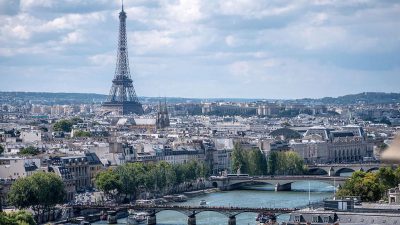 Beautiful, City, Clouds, Image, Paris, View
