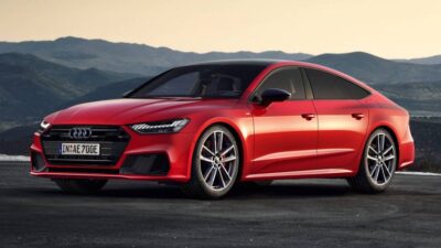 55, A7L, Audi, Beautiful, Car, Image, Red, TFSI
