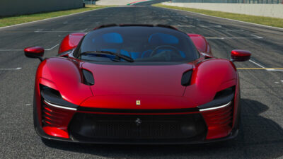 Car, Daytona, Ferrari, Front, Image, Red, Side, SP3