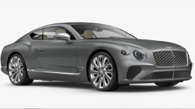 Bentley, Car, Continental, Grey, GT, Image, V8