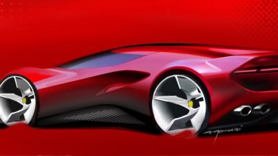 2022, Beautiful, Car, Ferrari, Image, Red, SP48, Unica